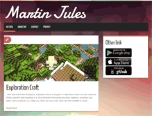 Tablet Screenshot of martinjules.com